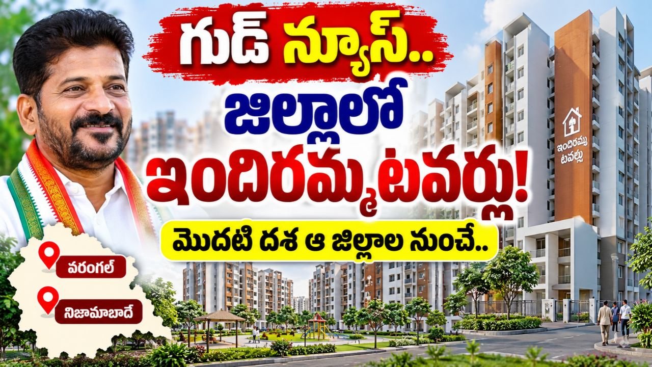 Indiramma Towers In Districts: